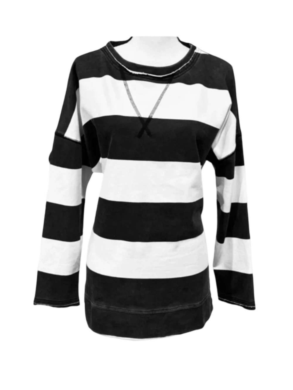 Collection by Cezele Stiped Sweater